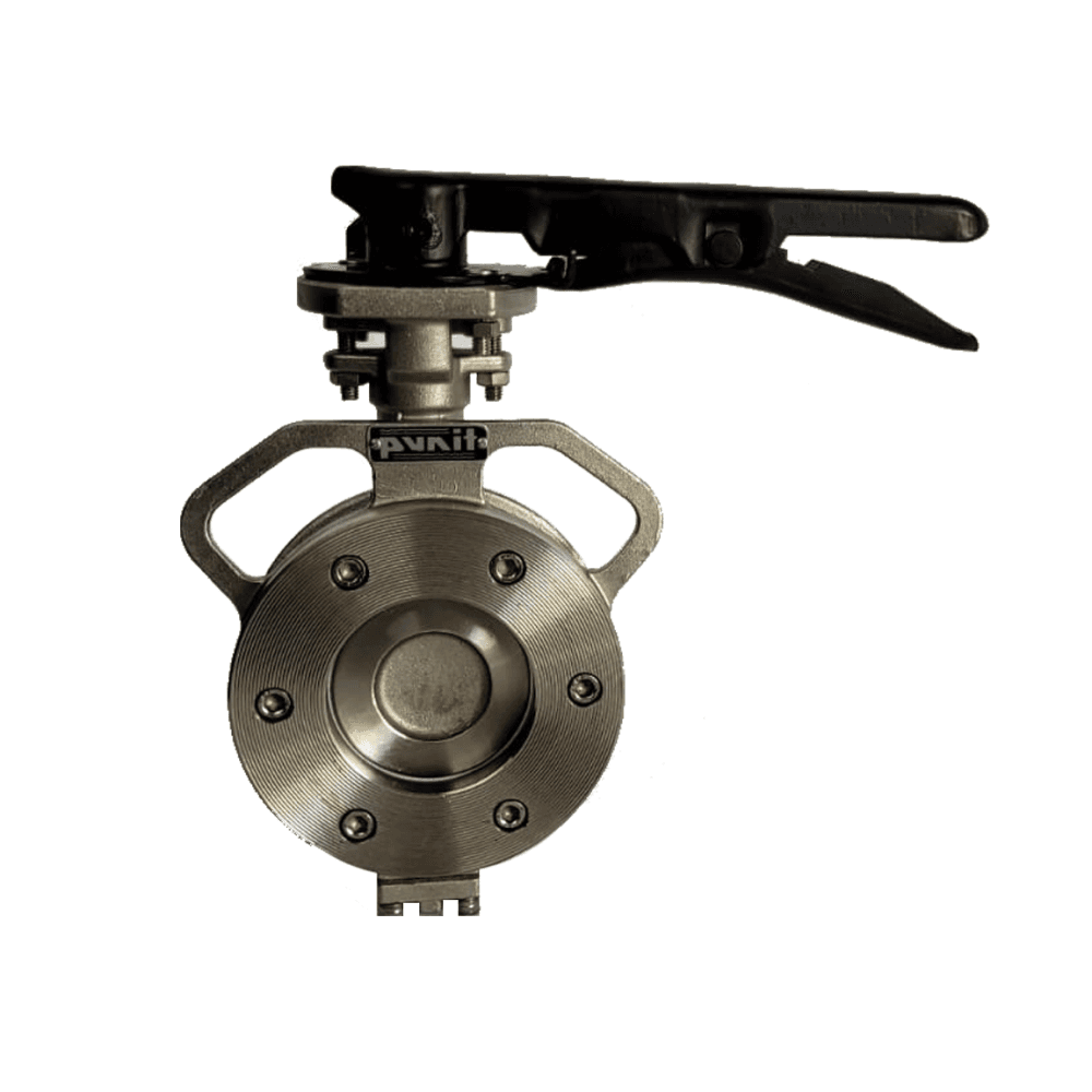 Double Offset Wafer Type Butterfly Valve