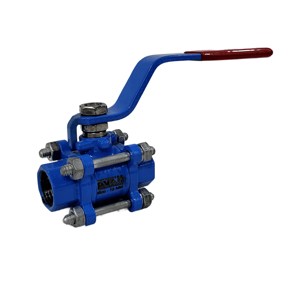 3-Piece Screw End / Socket End Ball Valve